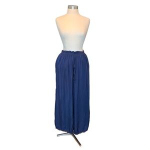 VENTI6 raw edge flair pants